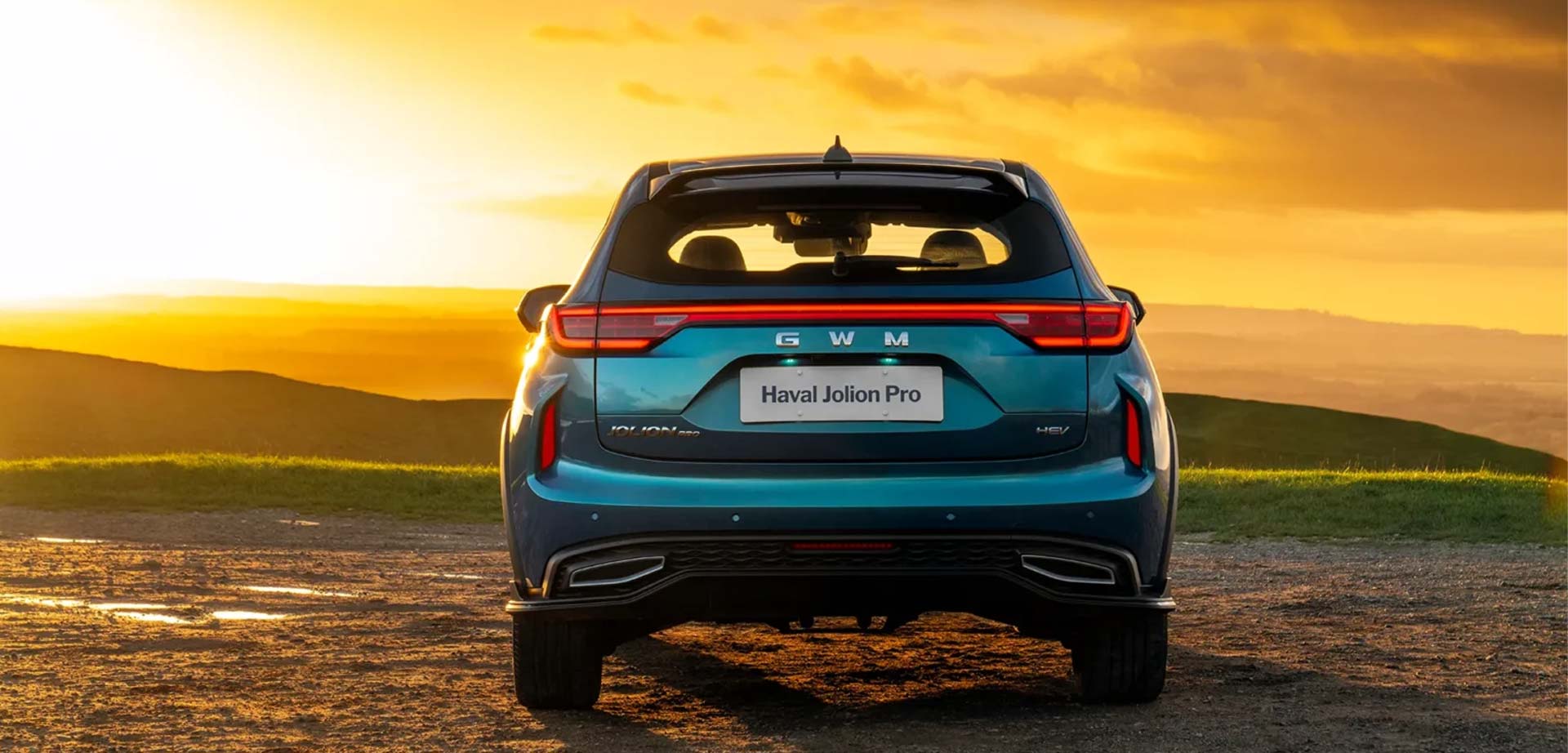 Der neue GWM Haval Jolion Pro von hinten